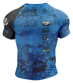 Orchid Series Short Sleeve Blue