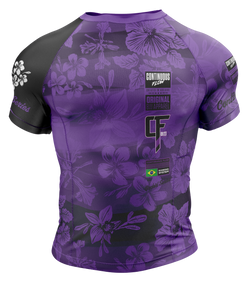 Orchid Series Short Sleeve Purple
