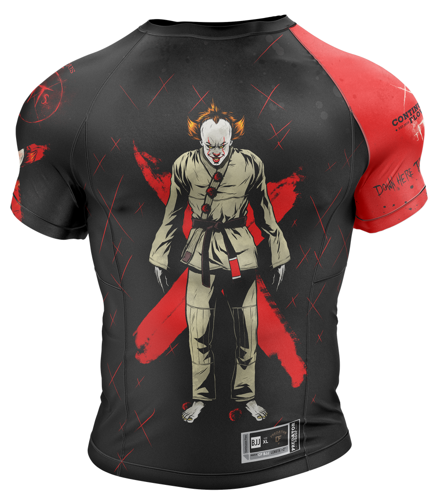 JITSCLOWN_RashGuard_Short_Fron