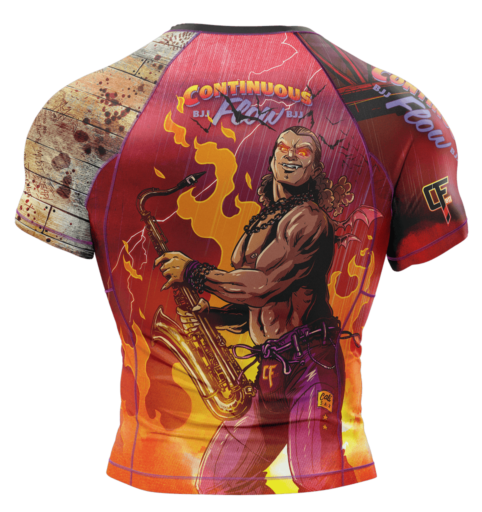 The Lost Chois Short Sleeve Rashguard Continuous Flow BJJ The lost chois short sleeve rashguard continuous flow bjj