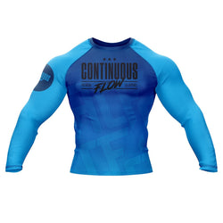 Jelly Bean Long Sleeve Rashguard Blue