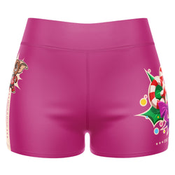 Gremlimbs High Waisted Waisted Women's Training Shorts