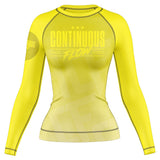 Jelly Bean Long Sleeve Rashguard Yellow