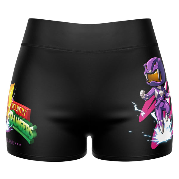 Mighty Mountin' Pressure Rangers High Waisted Waisted Women's Training Shorts
