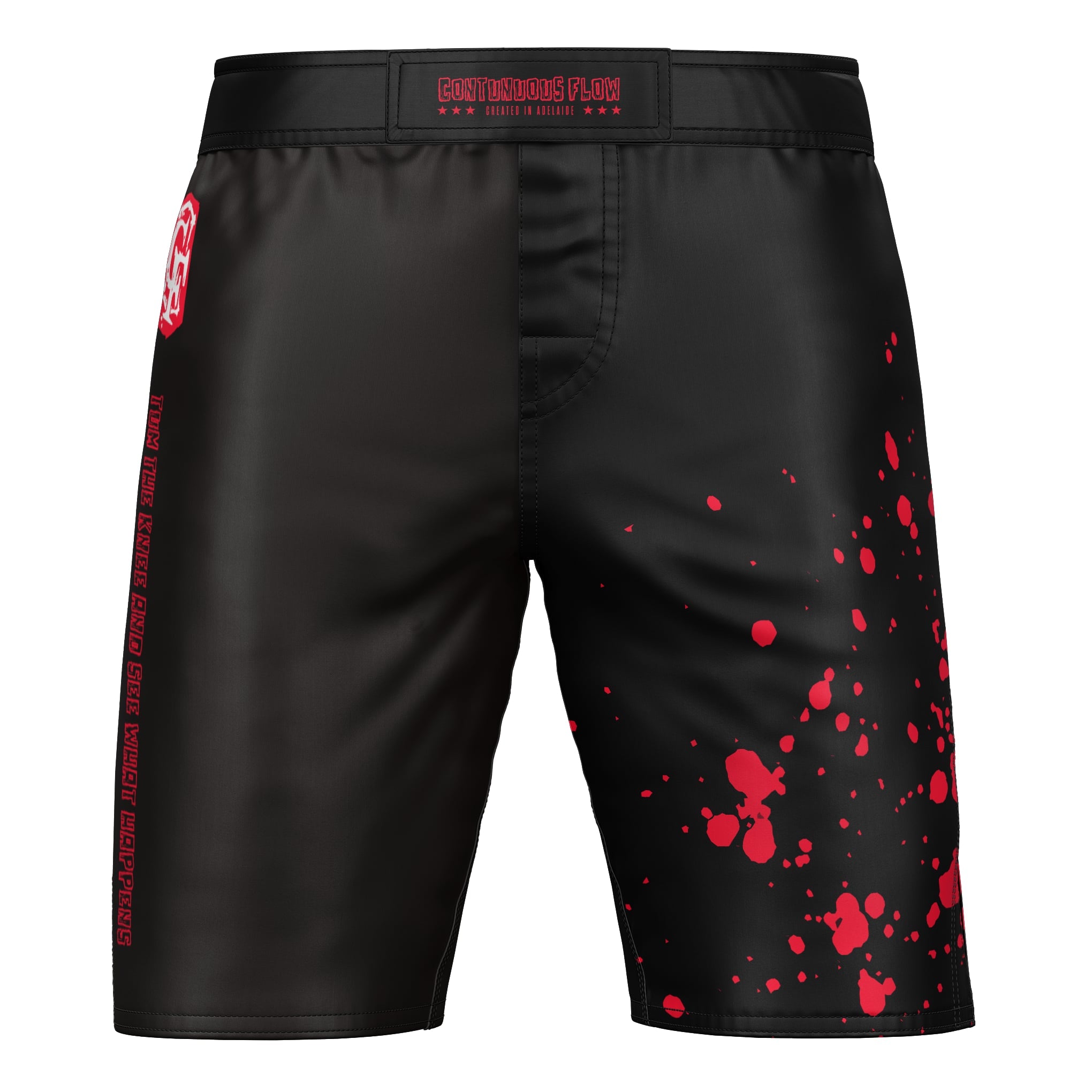 【THE MOZZ】Rudy Short Padding Mat Machine MMA Style Board Shorts – Continuous Flow BJJ