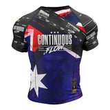 jITs the Global Clown Short Sleeve Rashguard Aussie