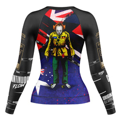 jITs the Global Clown Long Sleeve Rashguard Aussie