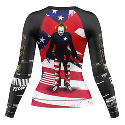 jITs the Global Clown Long Sleeve Rashguard USA