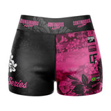 Orchid High Waisted Waisted Women's Training Shorts - Pink