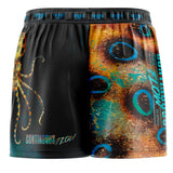 Blue Ringed Octopus Elastic Waisted Shorts