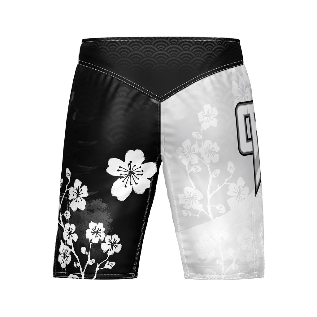 cherry-blossom-mma-style-board-shorts-white-continuous-flow-bjj
