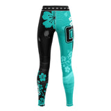 Cherry Blossom Spats Teal