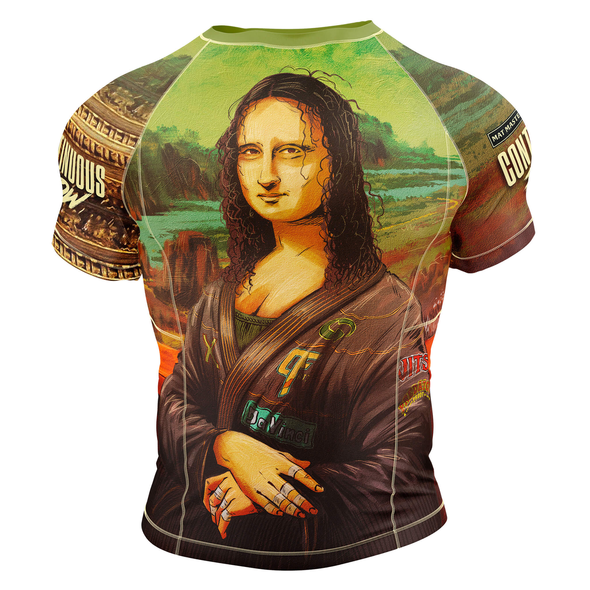 Mona Gi-Sa Short Sleeve Rashguard – Continuous Flow BJJ