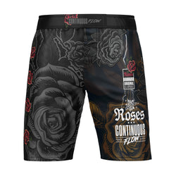 Roses MMA Style Board Shorts (Black)