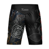Roses MMA Style Board Shorts (Black)