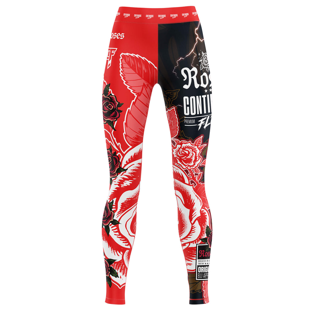 Roses Spats (Red) – Continuous Flow BJJ