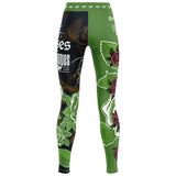 Roses Spats (Green)