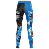 Roses Spats (Blue)