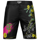 Wattle MMA Style Board Shorts Pink