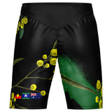 Wattle MMA Style Board Shorts Green