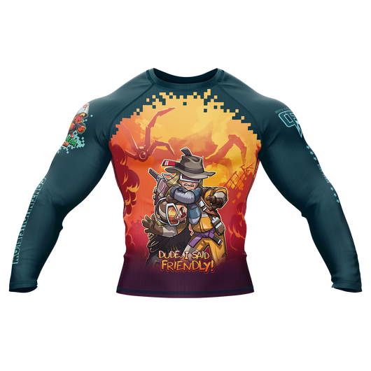 D'ARCE RAIDERS Long Sleeve Rashguard