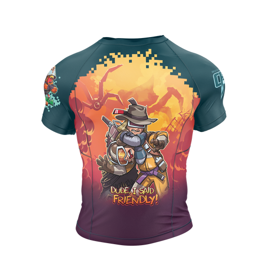 D'ARCE RAIDERS Short Sleeve Rashguard