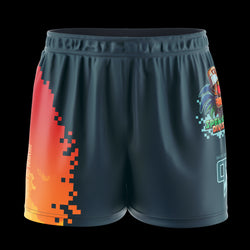 D'ARCE RAIDERS Elastic Waisted Shorts