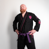 Continuous Flow BJJ Orchid Gi (Black/Pink)