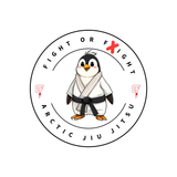 Arctic BJJ Penguin Elastic Waisted Shorts
