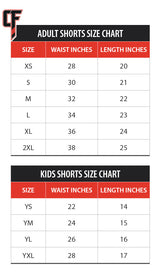 Wattle MMA Style Board Shorts Grey