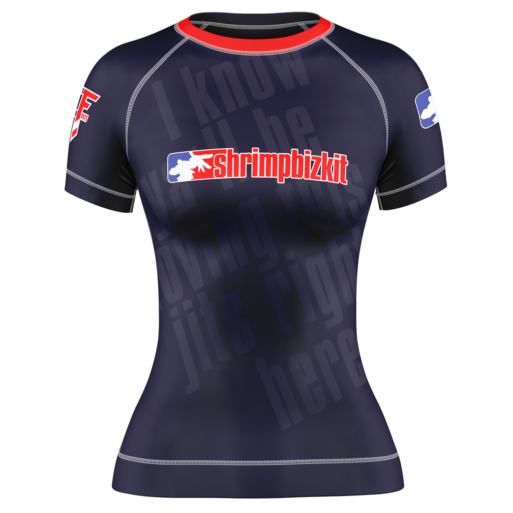 Shrimpbizkit; Keep Rollin' Short Sleeve Rashguard – Continuous Flow BJJ