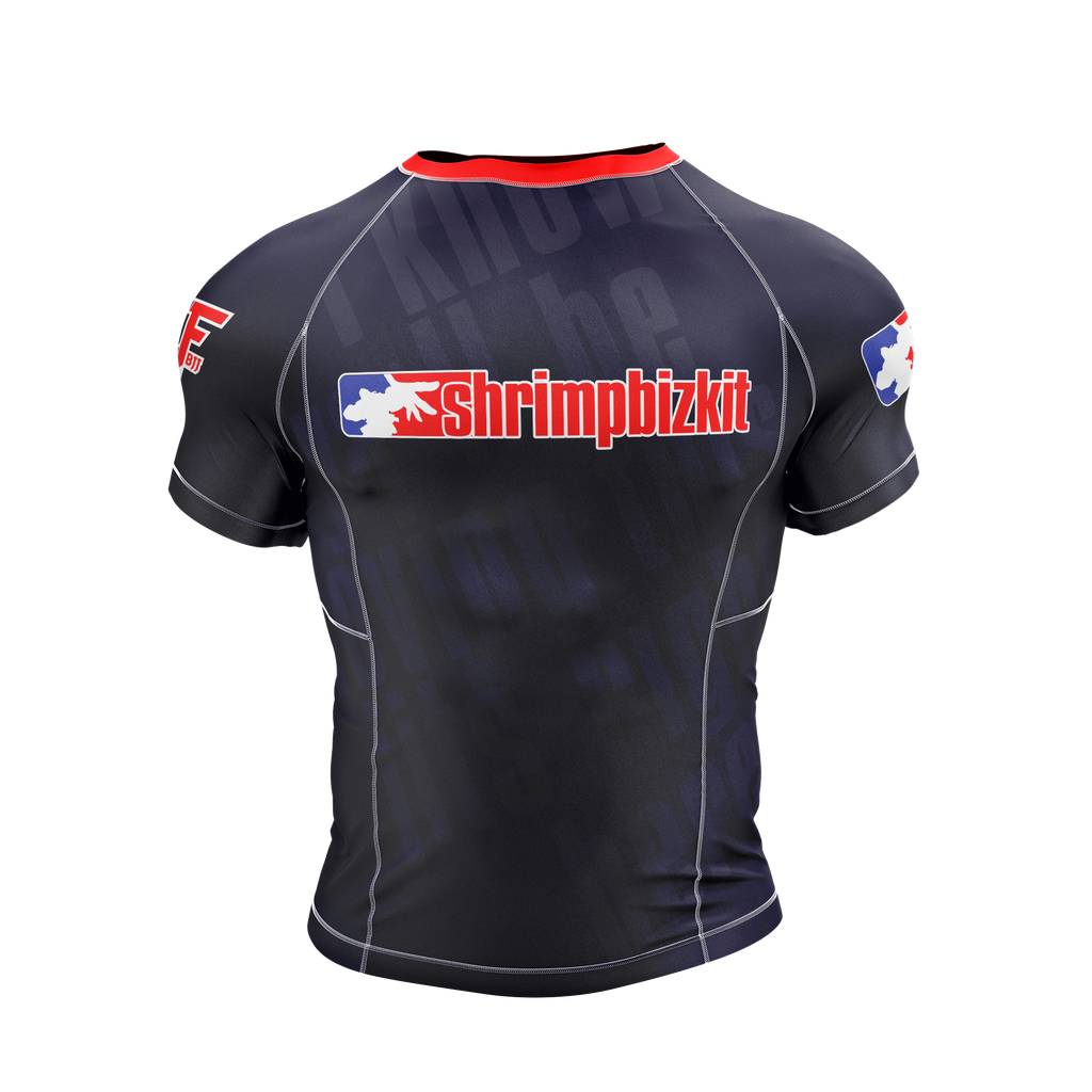 Shrimpbizkit; Keep Rollin' Short Sleeve Rashguard – Continuous Flow BJJ