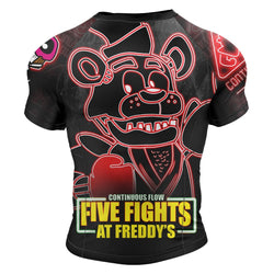 Five Fights at Freddy's Short Sleeve Rashguard
