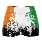 The Footlock Saints High Waisted Waisted Women's Training Shorts