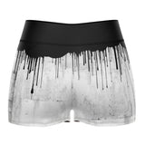 Roll Against The Machine High Waisted Waisted Women's Training Shorts