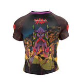 Neon Belly Evangelion Short Sleeve Rashguard