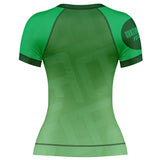 Jelly Bean Short Sleeve Rashguard Green