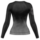 Jelly Bean Long Sleeve Rashguard Black