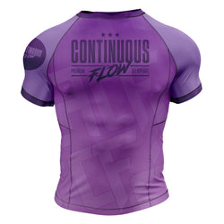 Jelly Bean Short Sleeve Rashguard Purple