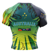 Cassowary Australiana Short Sleeve Rashguard