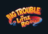 Big Trouble in Little Rio Short Sleeve Rashguard