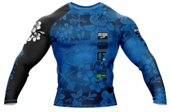 Orchid Series Long Sleeve Blue