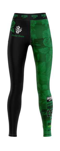 Orchid Series Tights Green