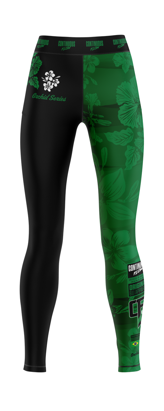 Orchid Series Tights Green