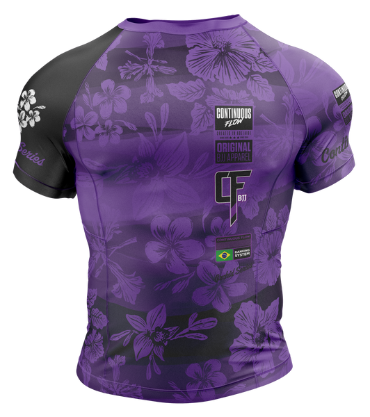 Orchid Series Short Sleeve Purple