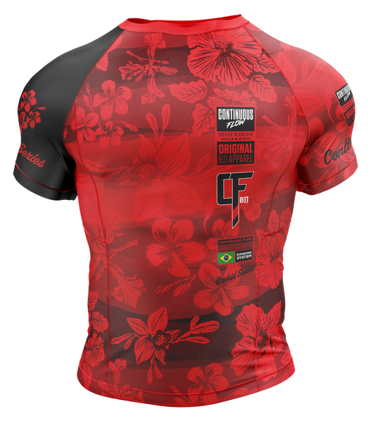 Orchid Series Short Sleeve Red