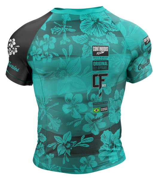 Orchid Series Short Sleeve Teal