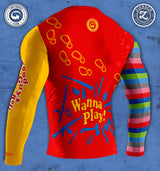 Continuous Flow Chucky Rashguard (RED)