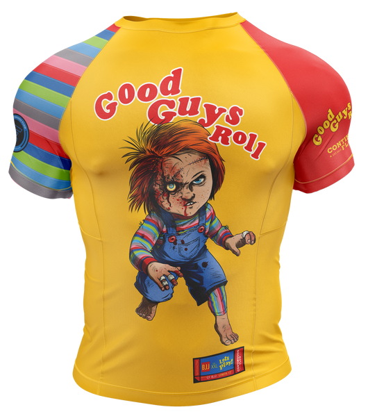 Continuous Flow Chucky Rashguard (YELLOW SHORT SLEEVES)