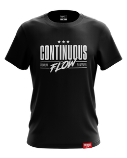 Continuous Flow BJJ Premium T-Shirt Black/White